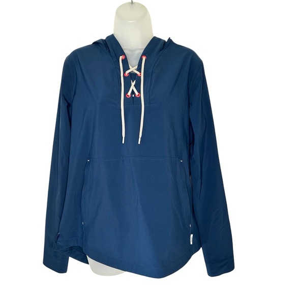STIO Women’s Size M Storm Cloud Blue‎ CFS Sun Outdoor Pullover Hoodie - Picture 1 of 13